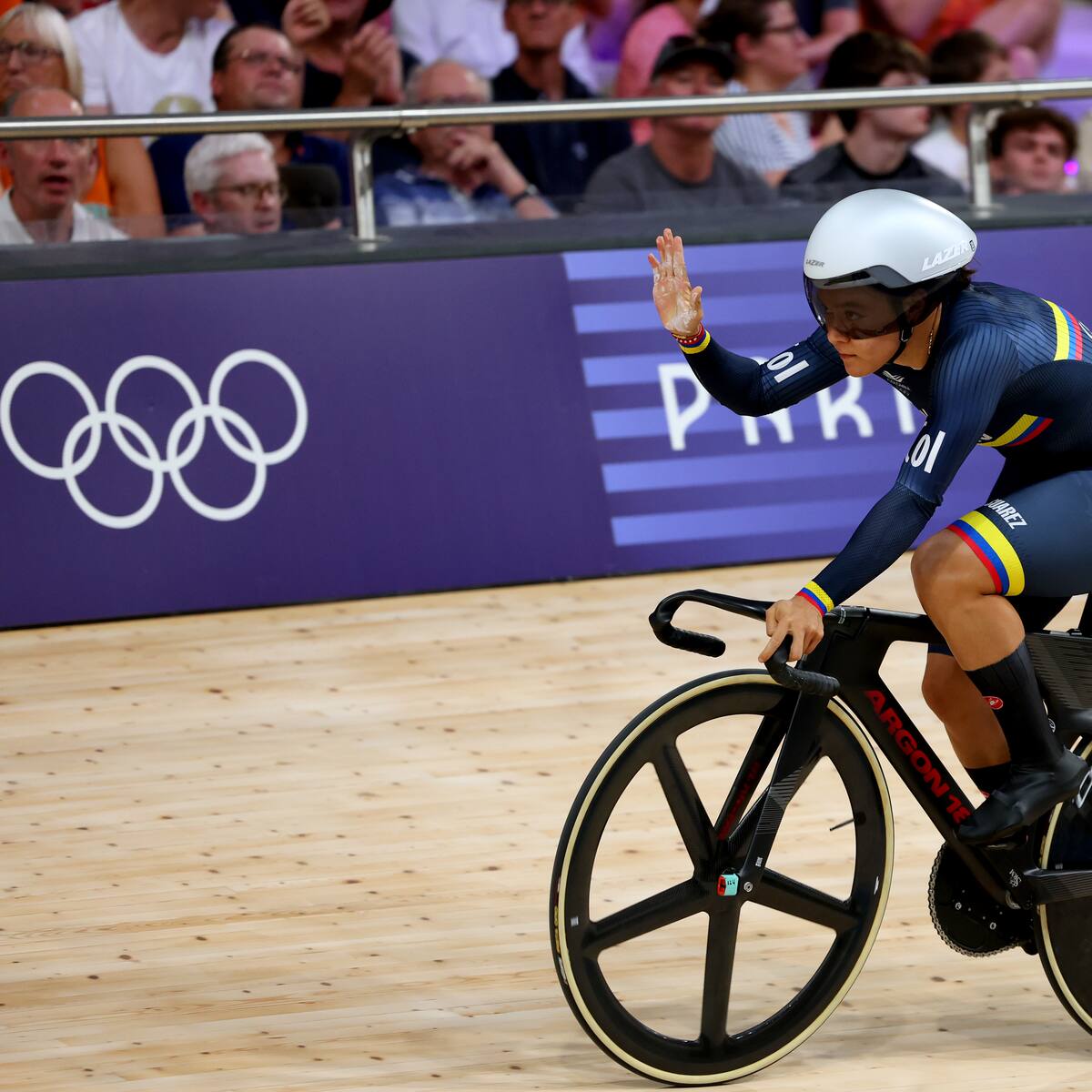 Stefany Cuadrado, eliminada en los 32avos de la velocidad del ciclismo de pista
