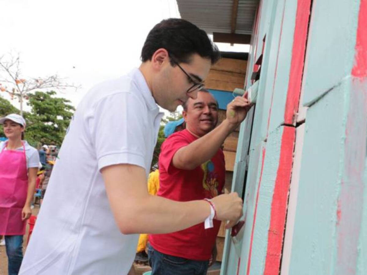 Campaña “Barrios de Colores”, pinta más de 200 casas en sector de Cartagena