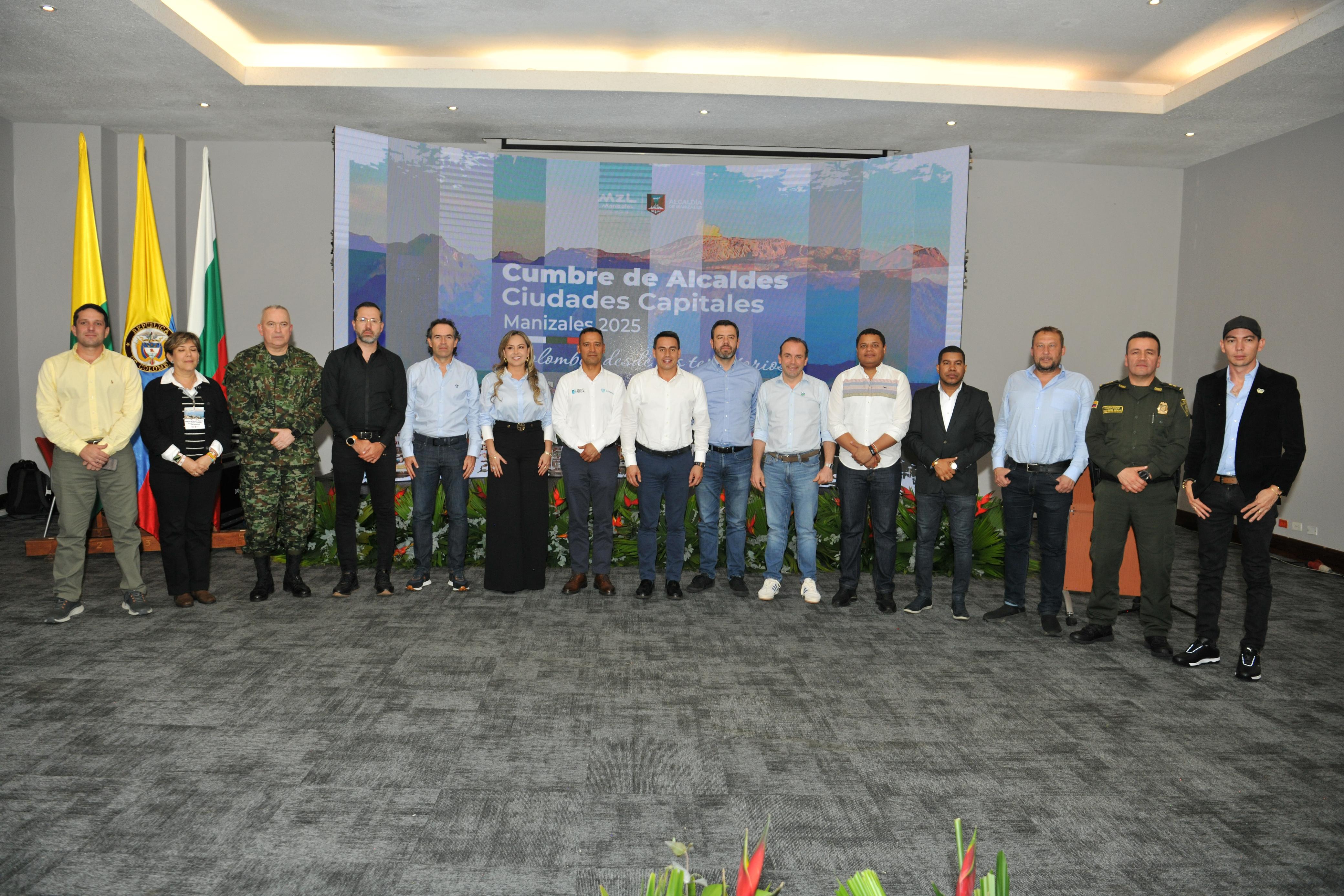 Durante dos días se llevó a cabo la Cumbre de Alcaldes de Ciudades Capitales Manizales 2025.