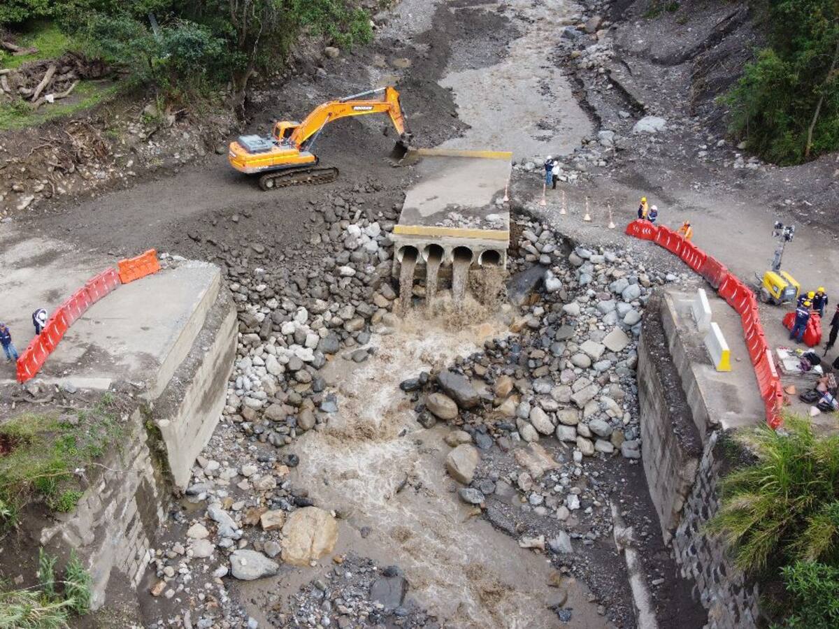 Inició la instalación del puente militar en la Troncal Central del Norte