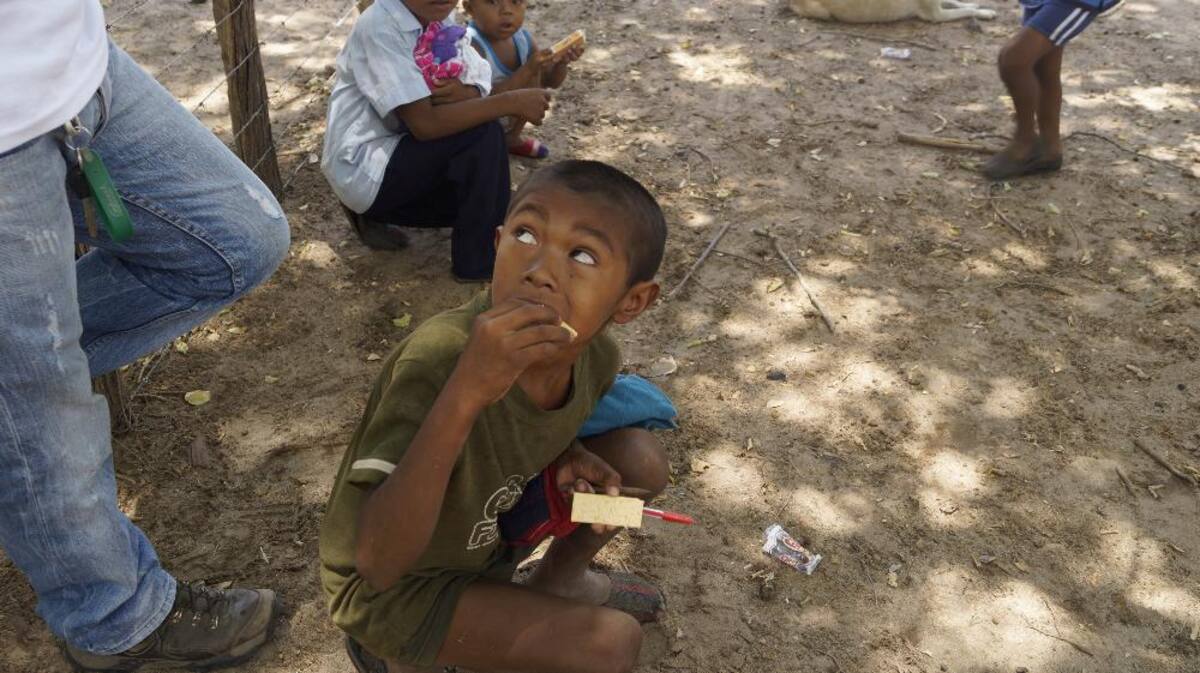 Recorrido de Caracol Radio por las zonas que aguantan sed. Fotos de Luis Enrique Rodríguez
