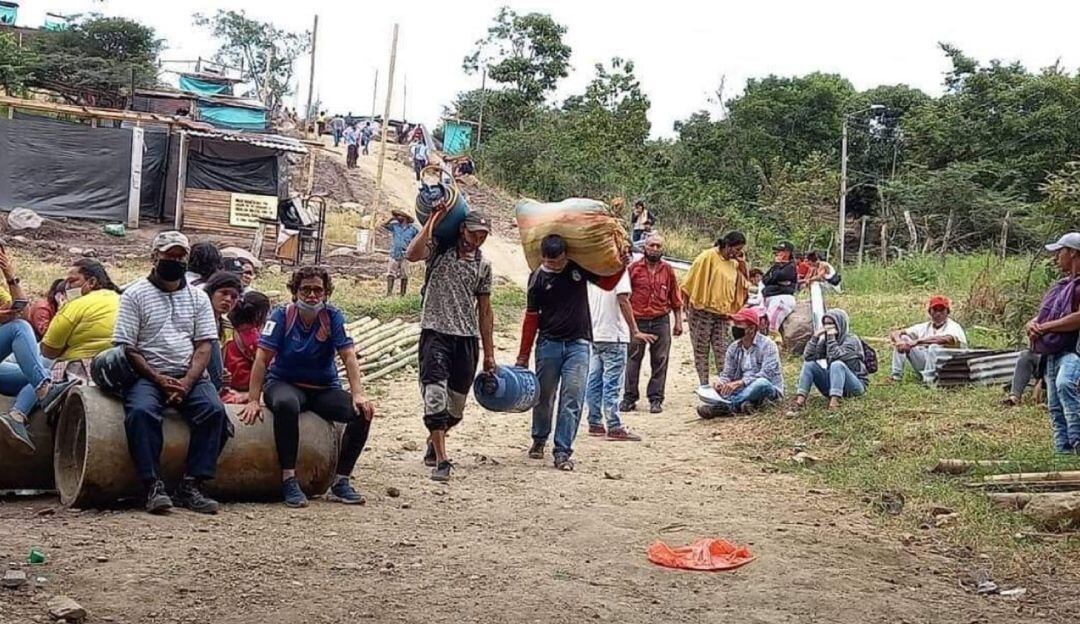 En el Huila el mayor numero de desplazados se reportan en Neiva. 