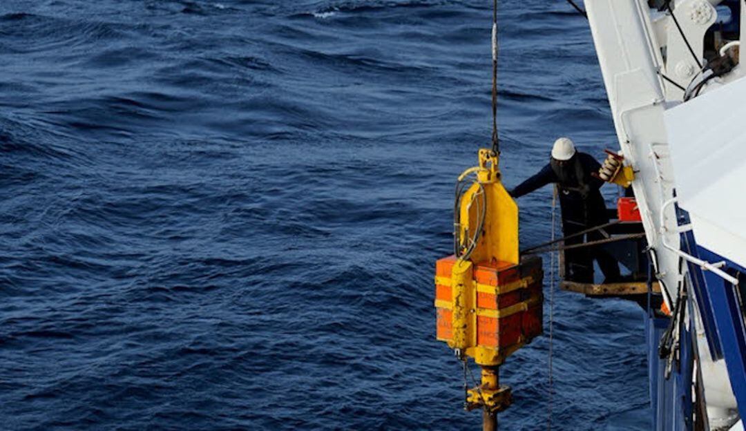 Investigación de liberación de metano desde el fondo marino