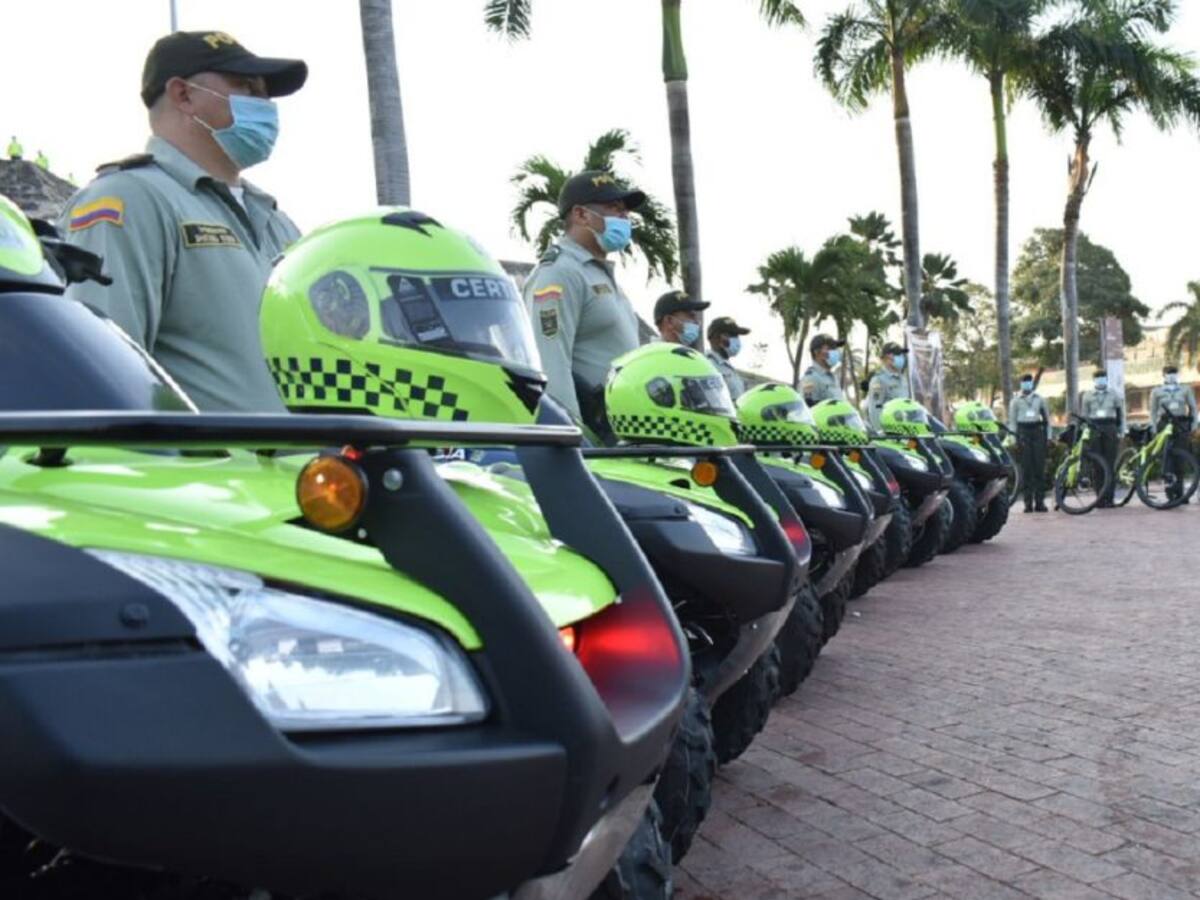 Más de 150 nuevos policías llegarán a reforzar seguridad en Cartagena