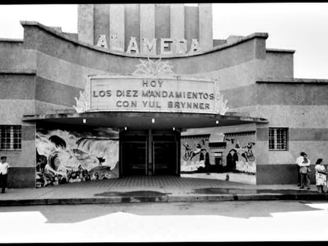 El teatro Alameda estaba ubicado en la calle 6 con carrera 14