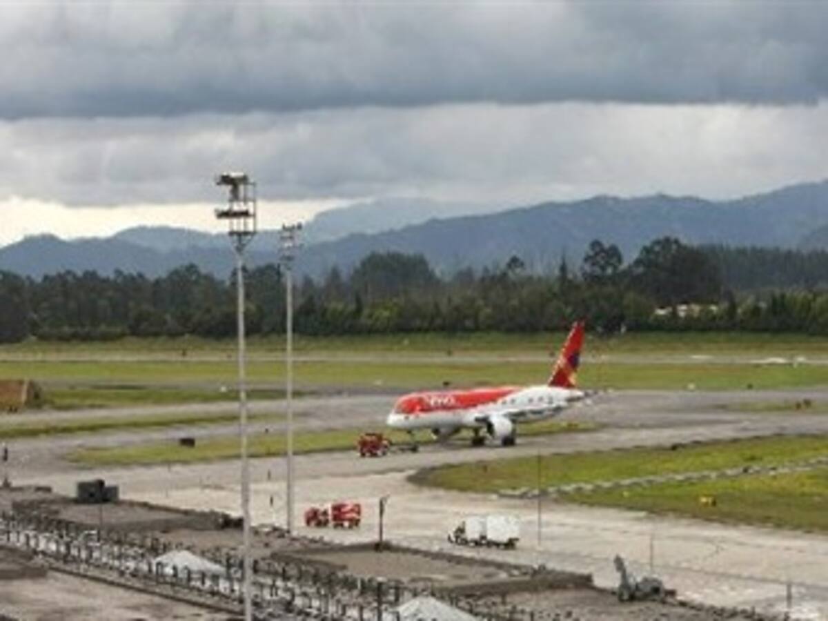 Concluyeron los trabajos de la pista norte del aeropuerto El Dorado