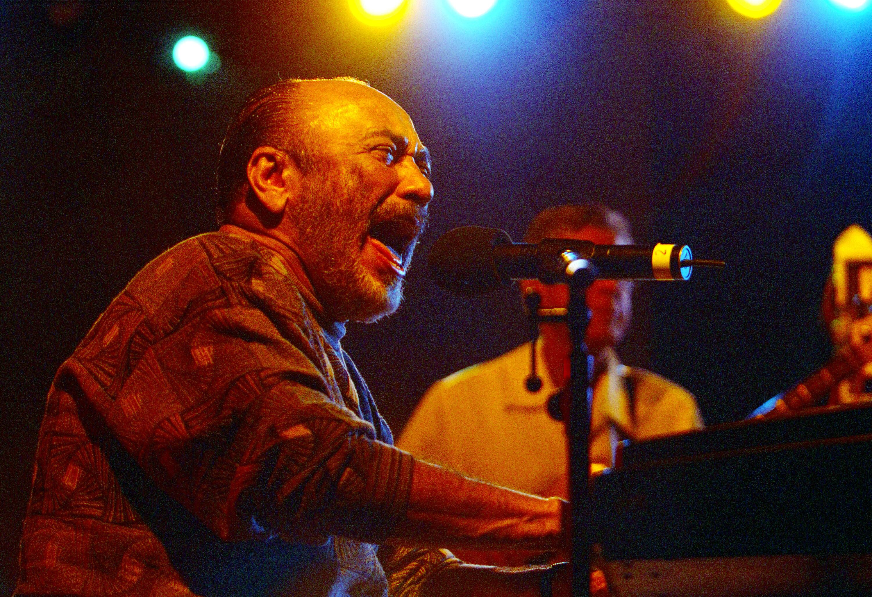 Eddie Palmieri, La Perfecta during The 26th Annual Atlanta Jazz Festival - Day 2 at Piedmont Park in Atlanta, Georgia, United States. (Photo by R. Diamond/WireImage)
