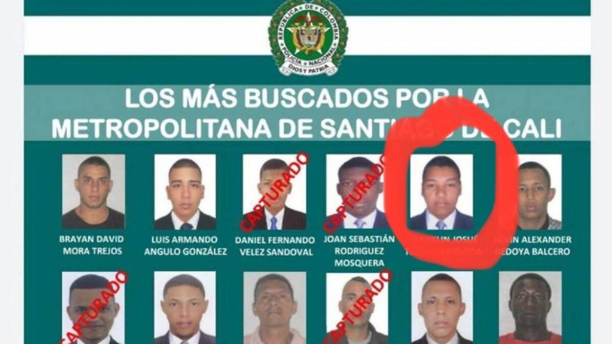 Capturado uno de los más buscados en Cali en el sur del Cauca
