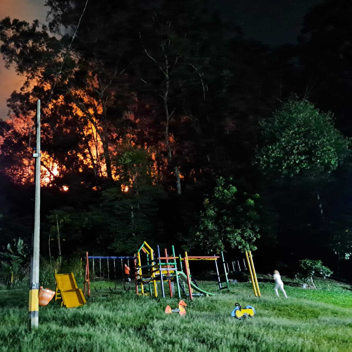 Este martes se reportaron nueve incendios forestales en varios municipios de Antioquia
