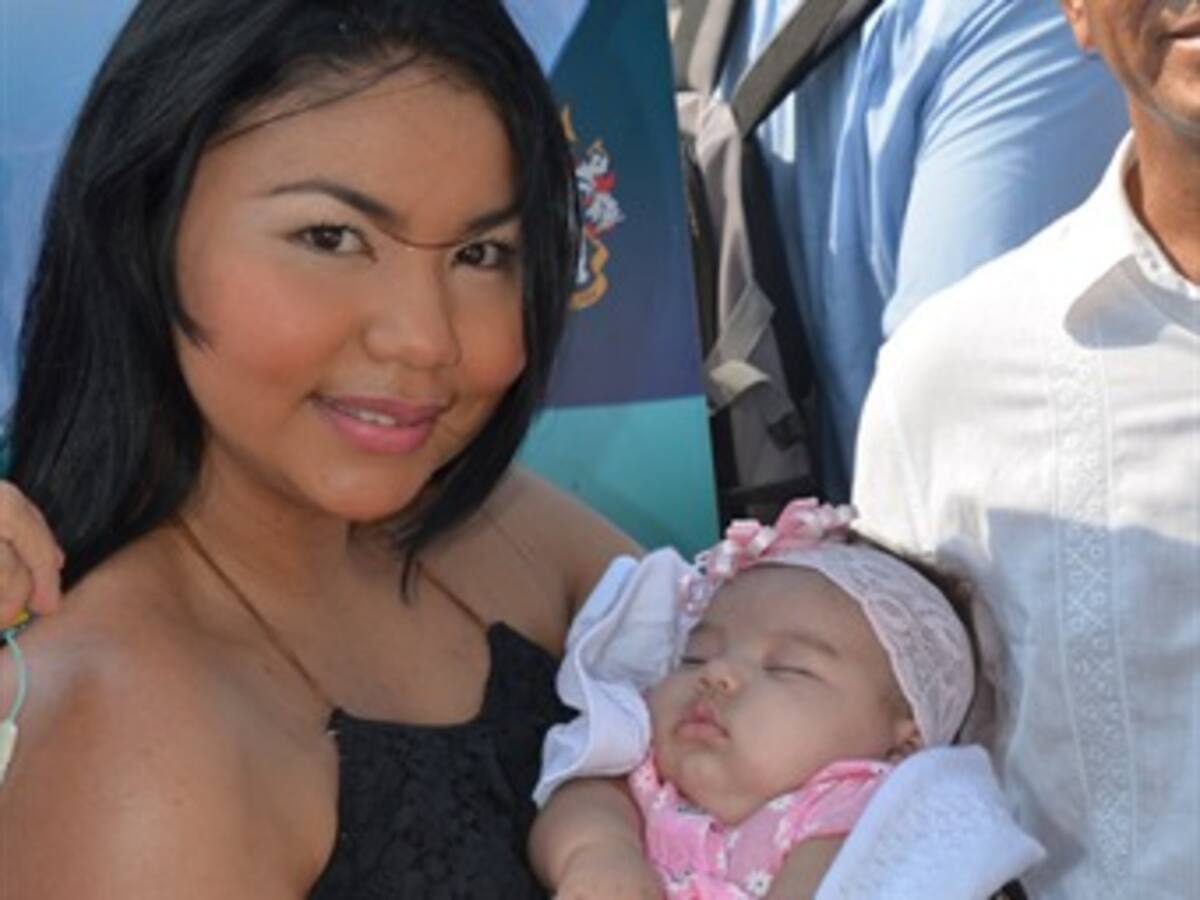 Suboficial de la Expedición a la Antártida conoció a su hija en Cartagena