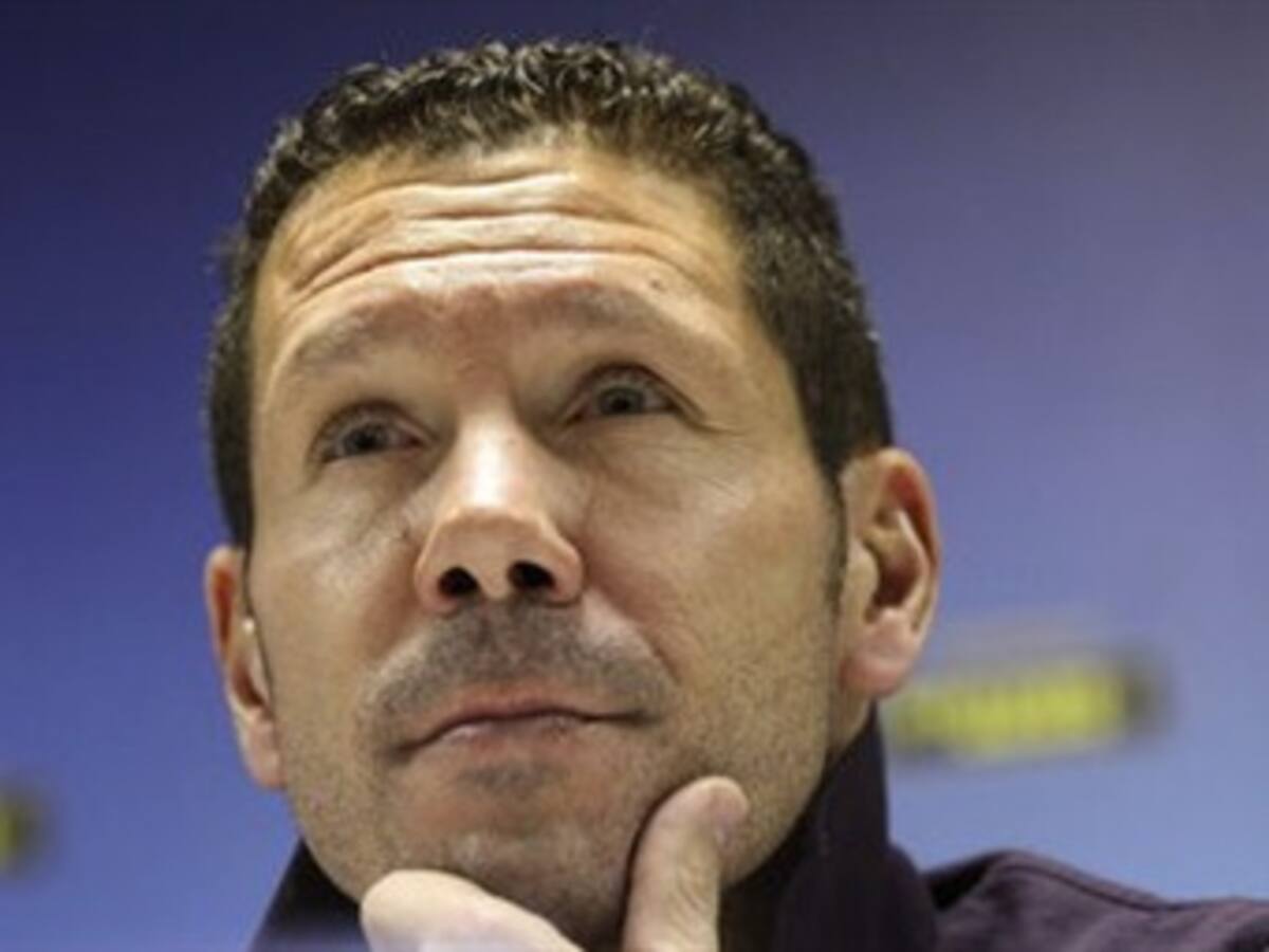 Simeone: 'No me desespera ver al Barcelona lejos, es la realidad'