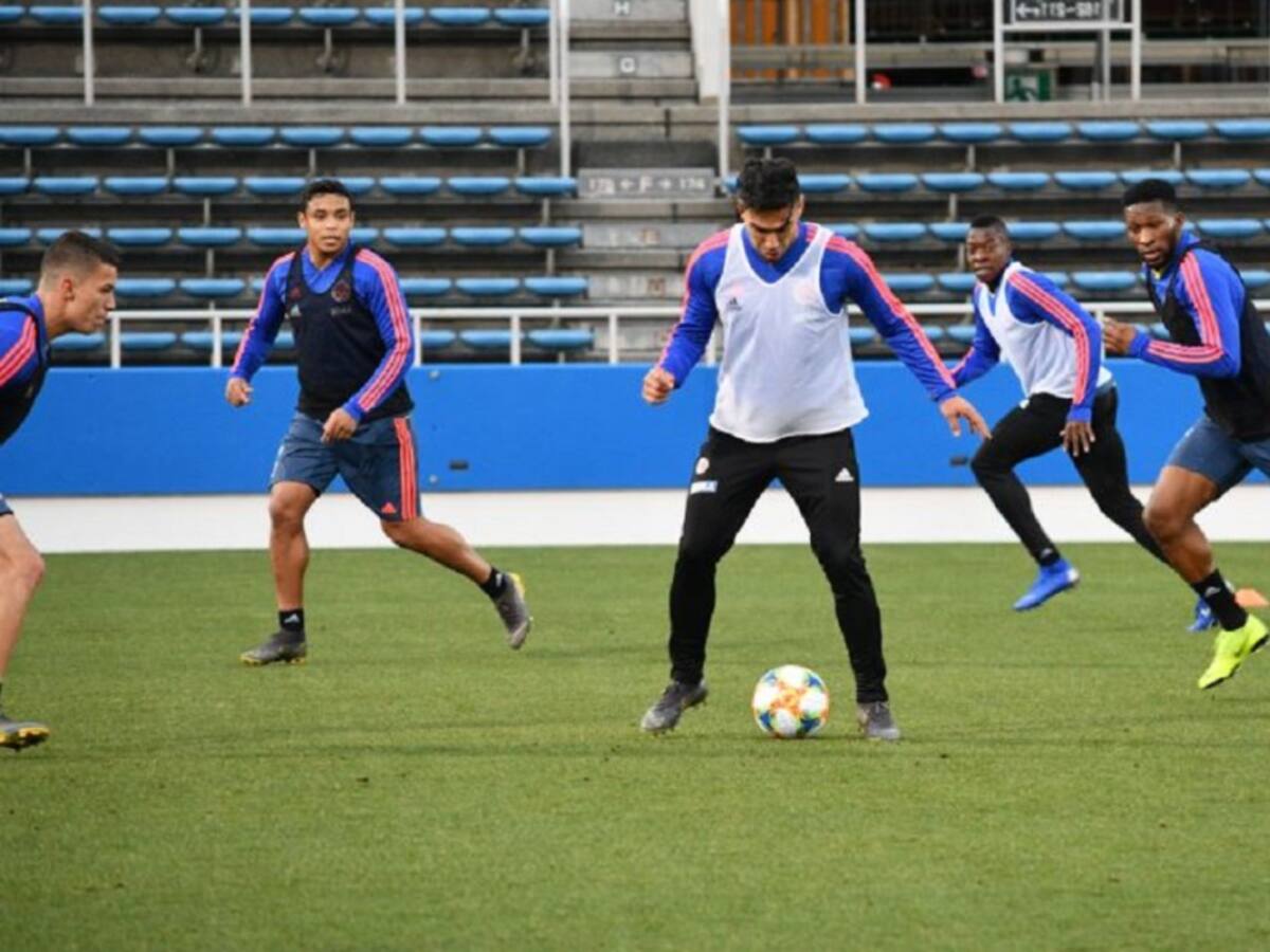 Colombia realizó su primer entrenamiento en la era Queiroz