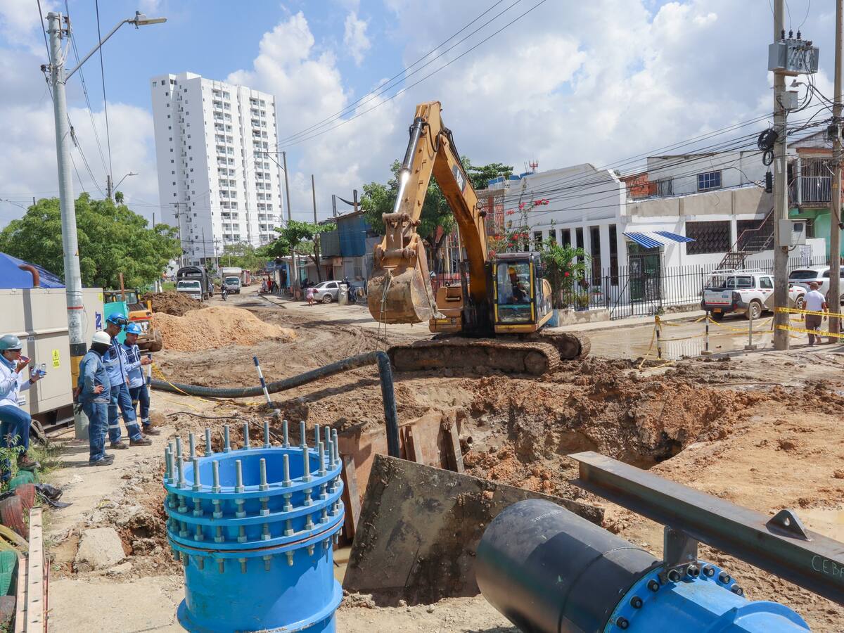 Parada técnica de Aguas de Cartagena se ejecuta conforme al cronograma establecido
