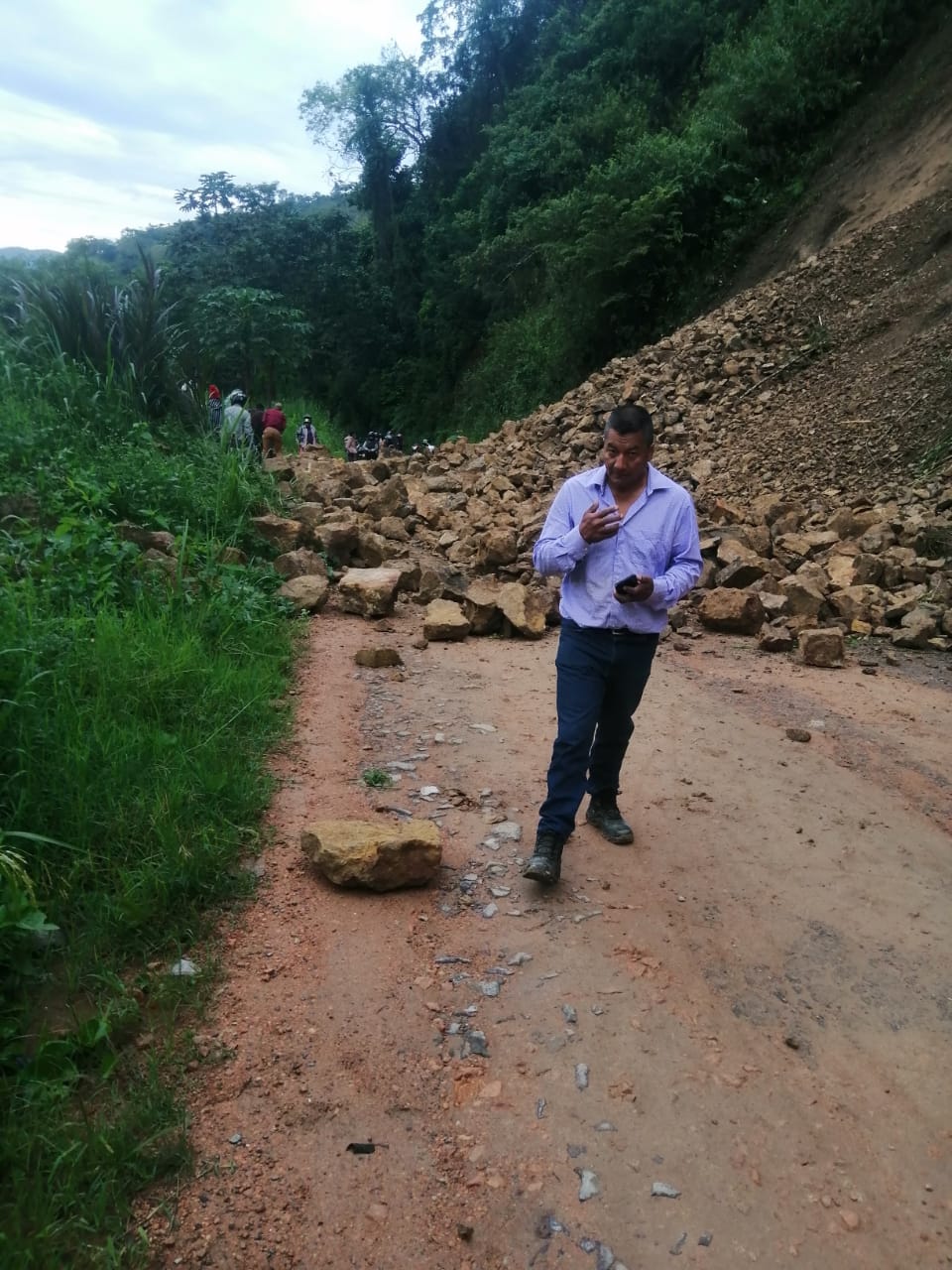 En el sitio conocido como Oritoguaz de saladoblanco.