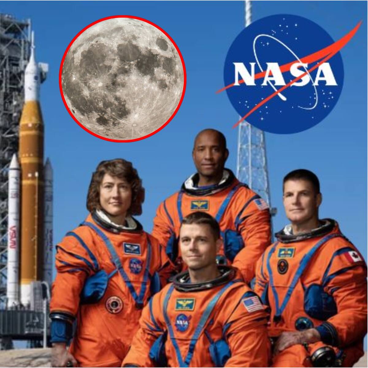 Astronautas afirman que ya vieron la cara oculta de la Luna en una entrevista desde Orión