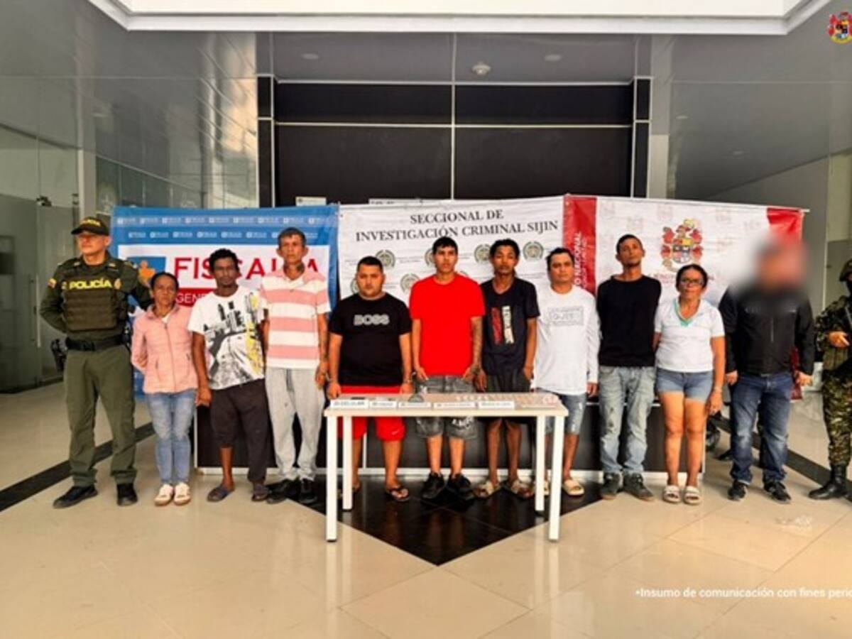 A la cárcel 12 personas señaladas de microtráfico en la Comuna 6 de Cúcuta