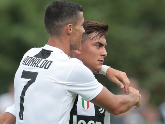 En amistoso, Cristiano Ronaldo marcó su primer gol con la Juventus
