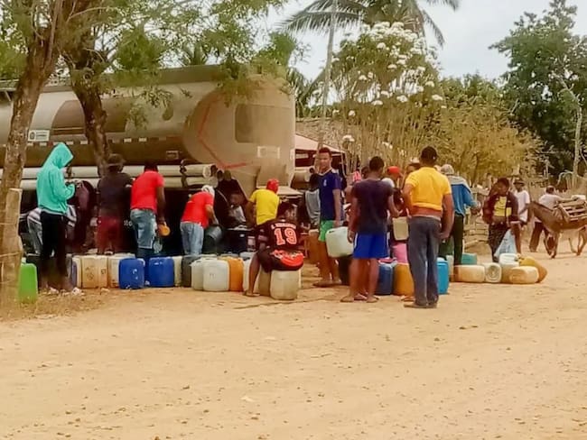 Sequía en Córdoba. Foto: prensa Alcaldía Lorica.