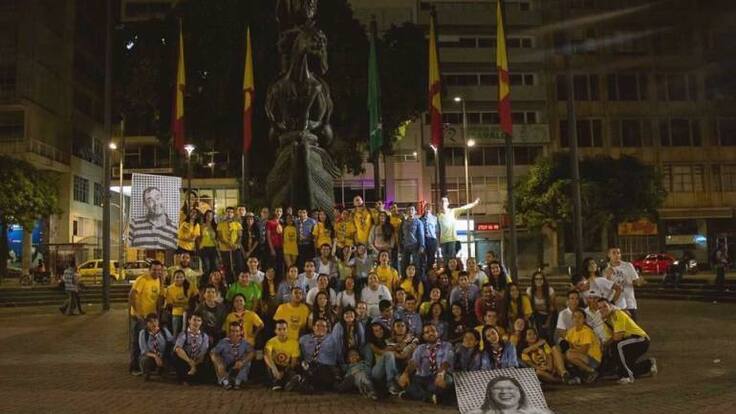 Representantes de colectivos sociales, que son el personaje del año en Pereira