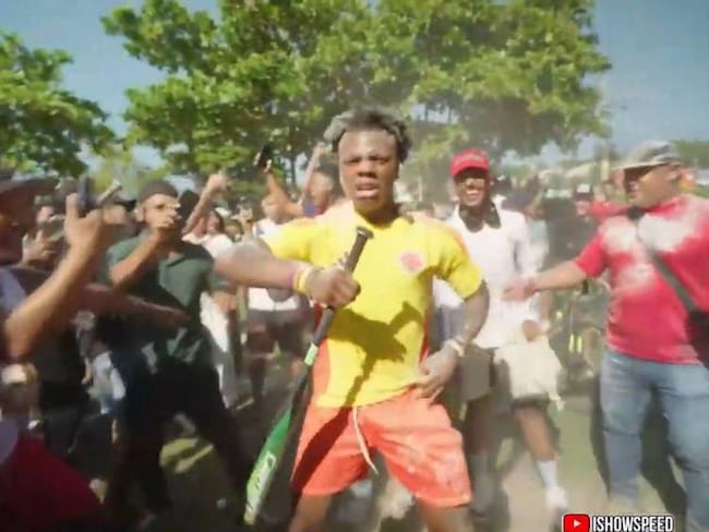 El famoso streamer IShowSpeed alborotó Cartagena en su visita a la ciudad