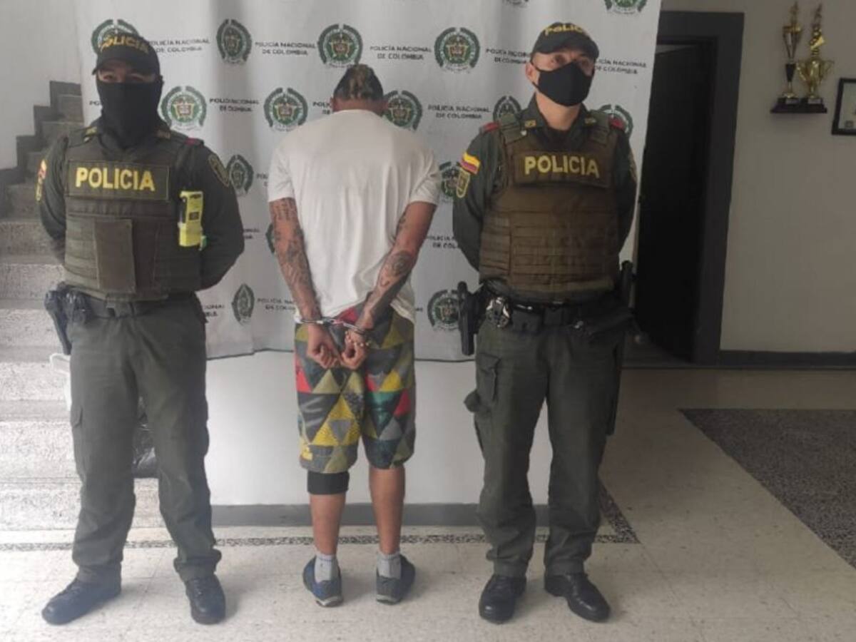Alias ‘Cristian’ capturado en Villamaría por orden judicial