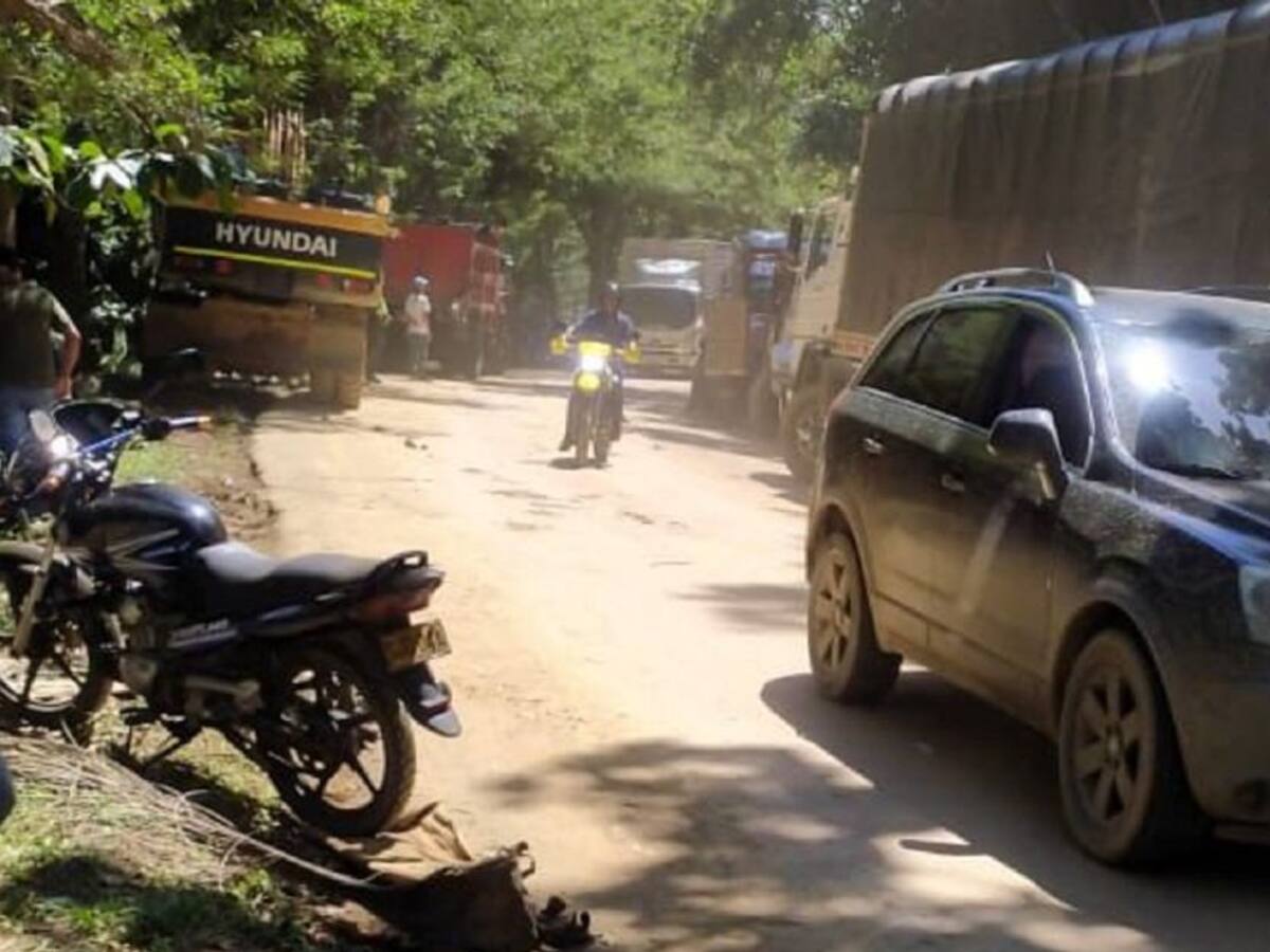 Habilitada a un carril vía a Chocó y Ciudad Bolívar