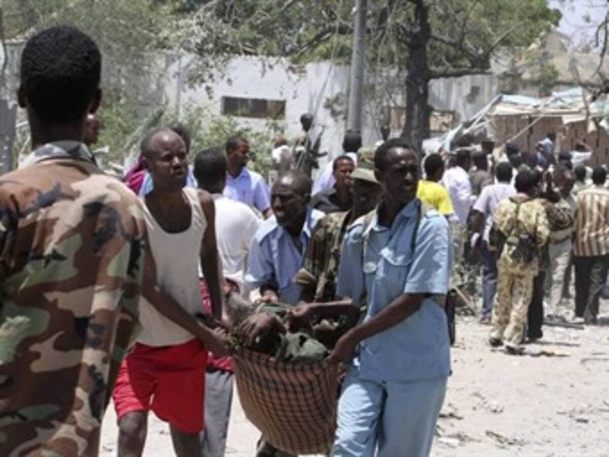 Al menos 57 personas mueren tras una explosión en Somalia
