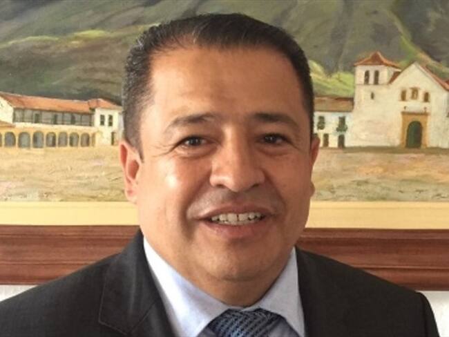 Josué Castellanos alcalde de Villa de Leyva. Foto:Alcaldía de Villa de Leyva