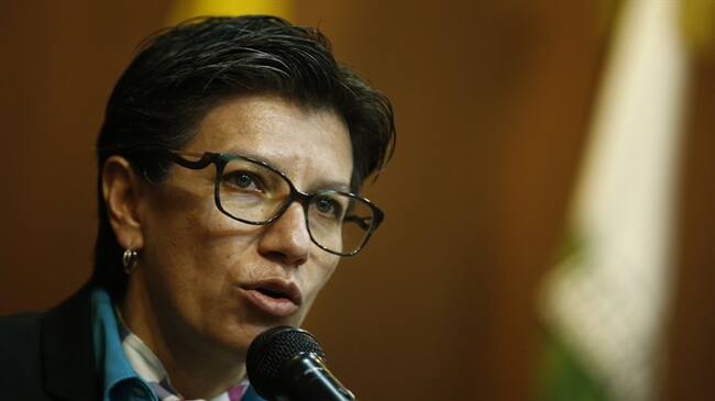 Claudia López. Foto: (Colprensa - Juan Páez).