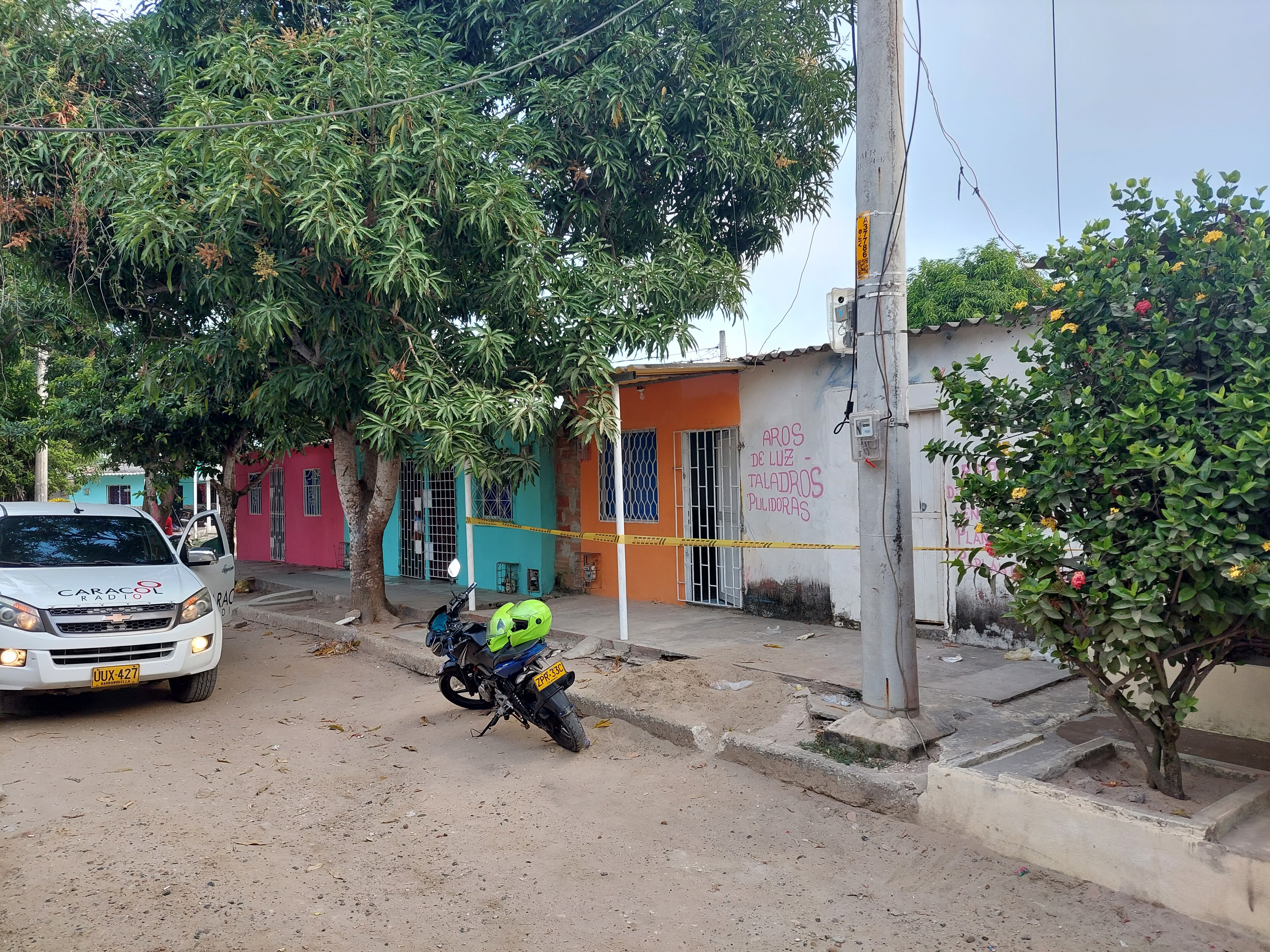 Vivienda donde estaría enterrado el cuerpo de la mujer