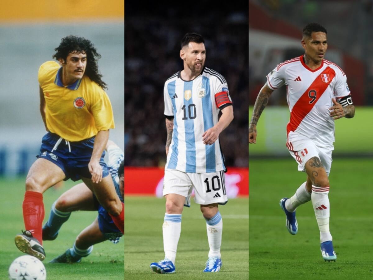 Los 10 jugadores con más partidos en la Copa América: hay 2 colombianos en la lista