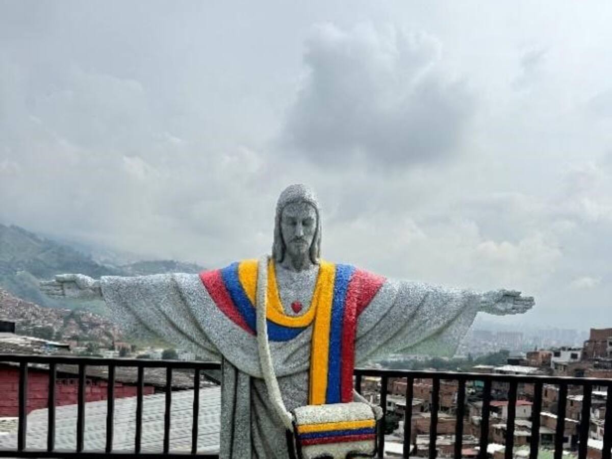 Medellín tendrá la escultura impresa en 3D más grande de Latinoamérica: un Cristo Redentor