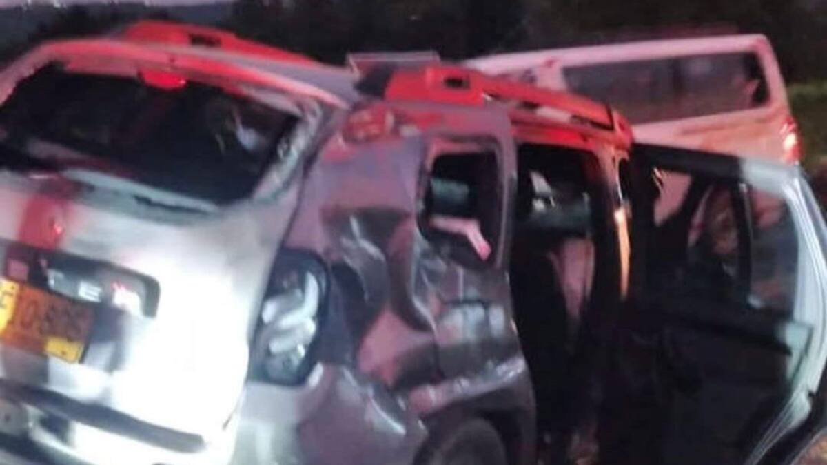 Por una mariposa que ingresó a un vehículo se registró grave accidente