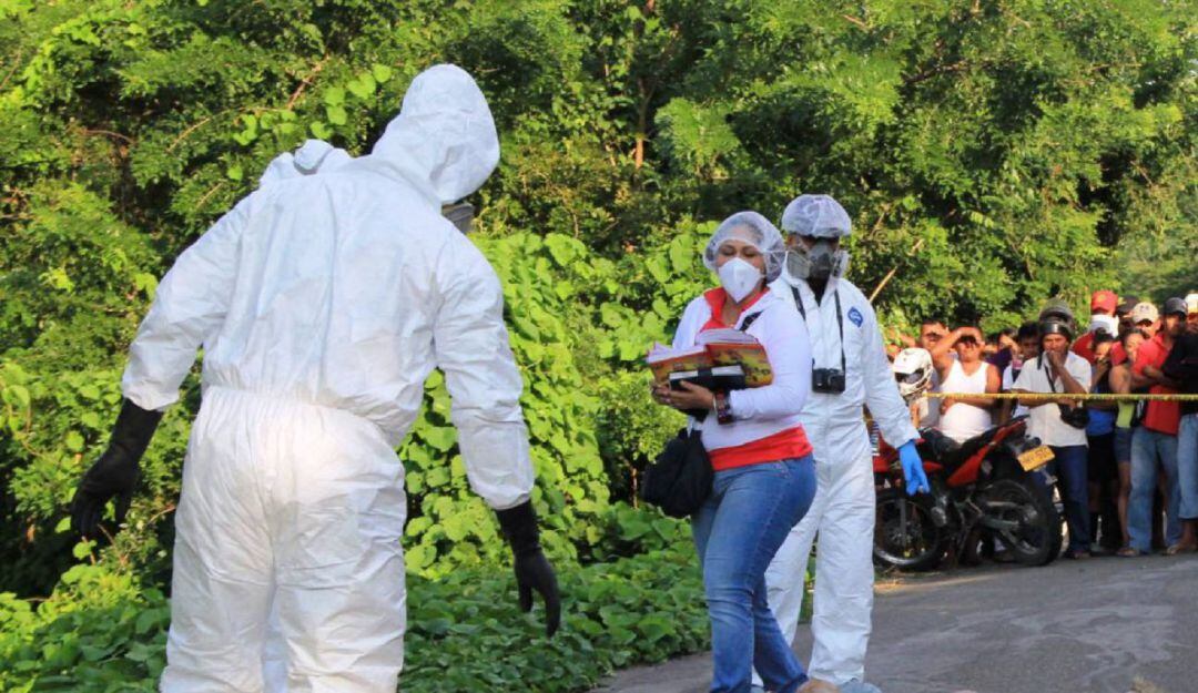 El hallazgo se presentó entre el municipio de Santa Rosa de Lima y el corregimiento de Bayunca