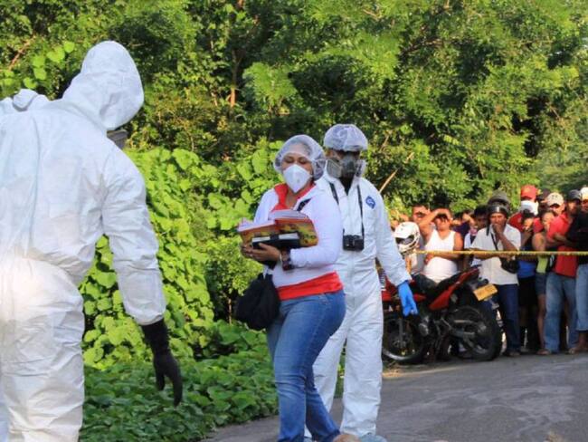 El hallazgo se presentó entre el municipio de Santa Rosa de Lima y el corregimiento de Bayunca