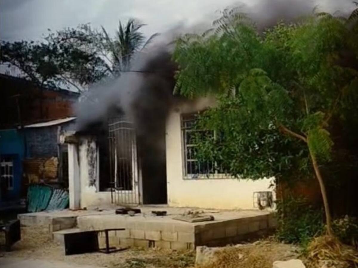 Un muerto, un capturado y una casa incendiada dejó riña en corregimiento de Ararca, en Cartagena