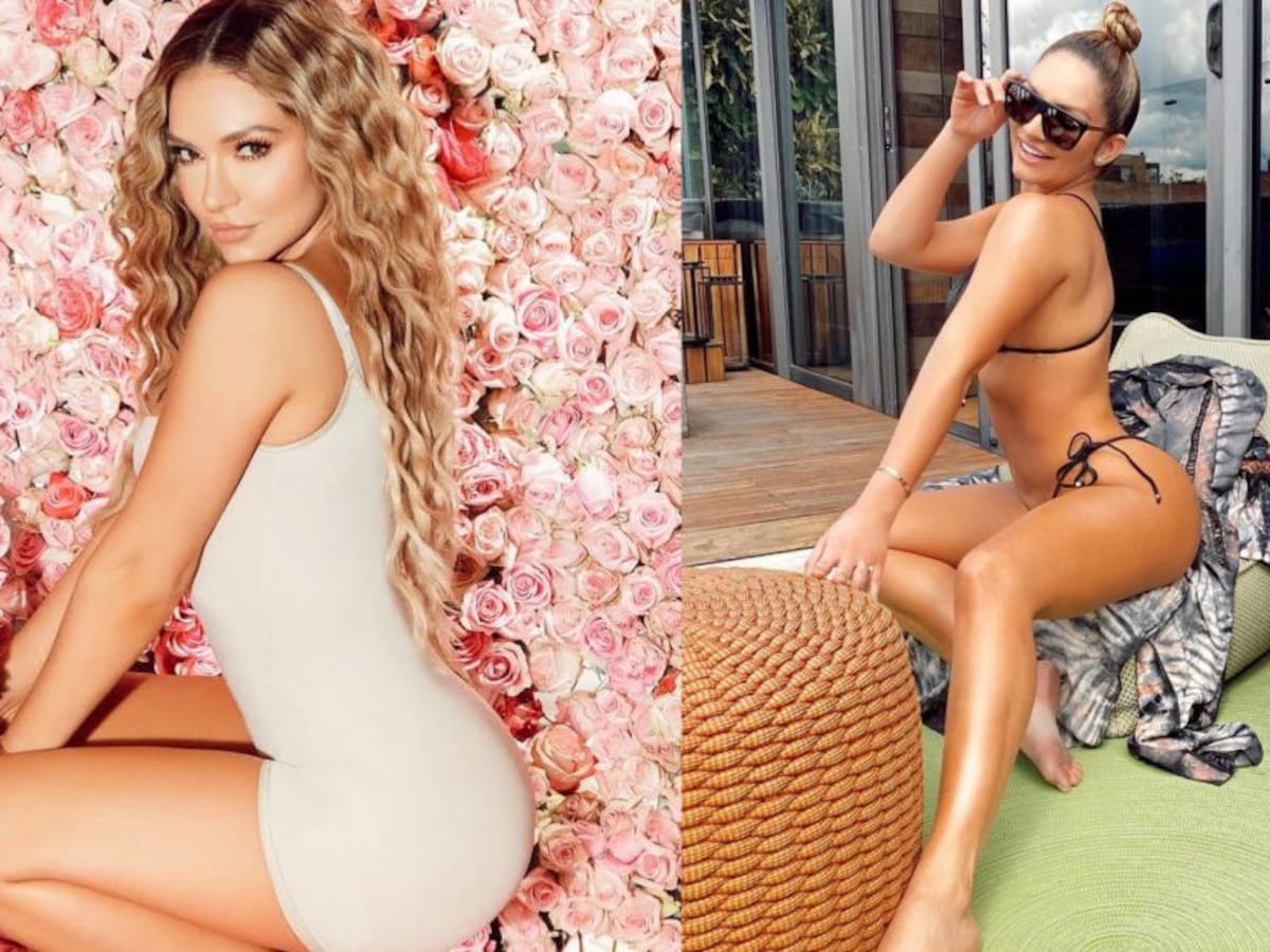 La fotaza de Kimberly Reyes en sexy lencería negra