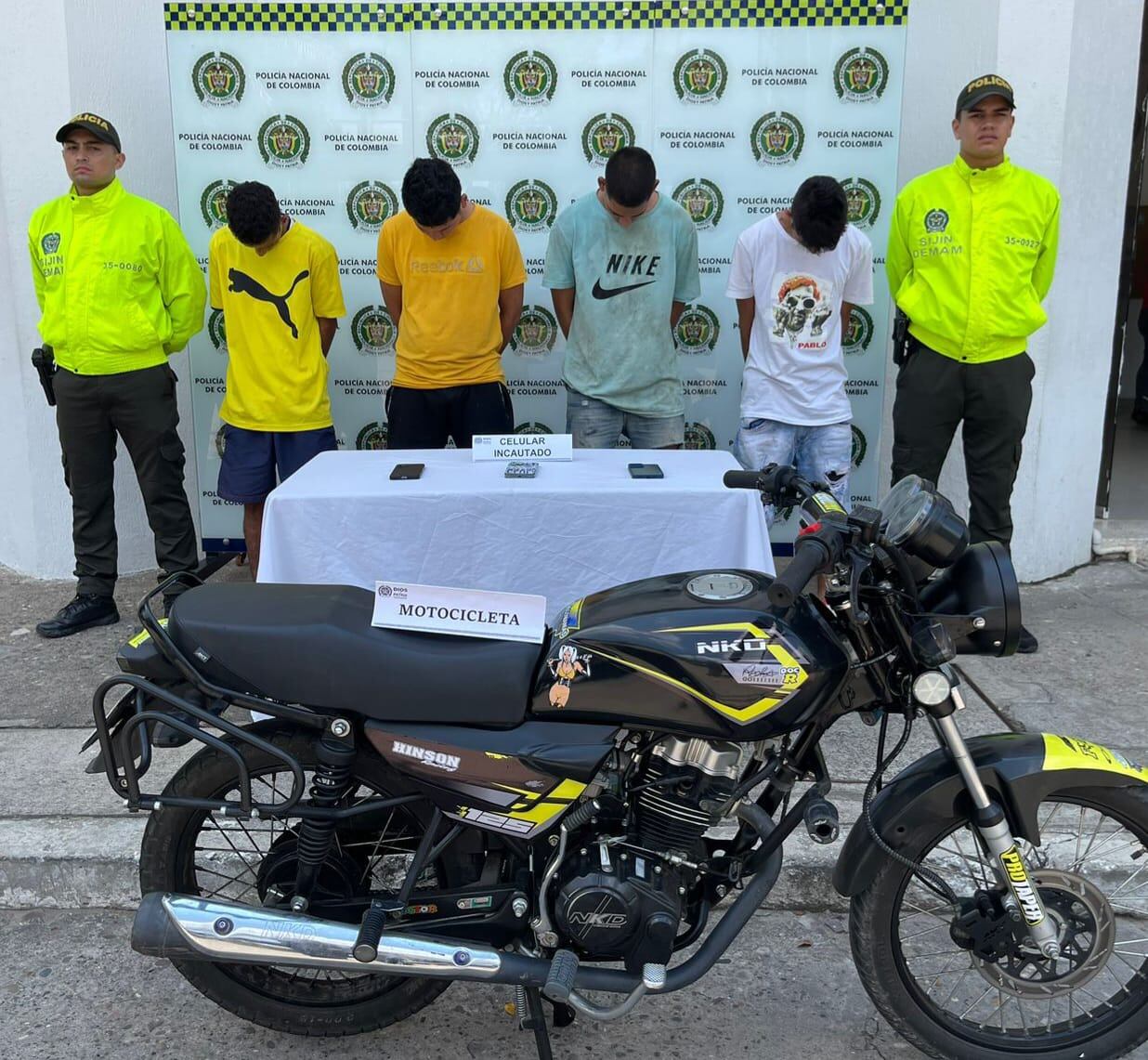 Capturan la banda de los "Mecanices"