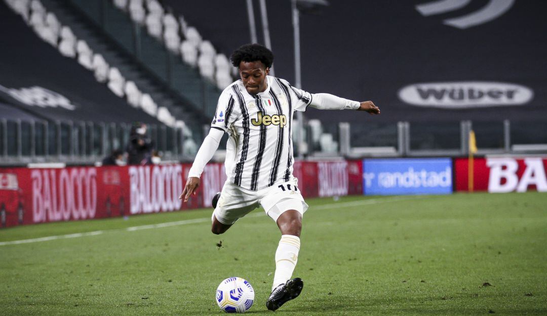 Juan Guillermo Cuadrado, futbolista colombiano de la Juventus de Italia