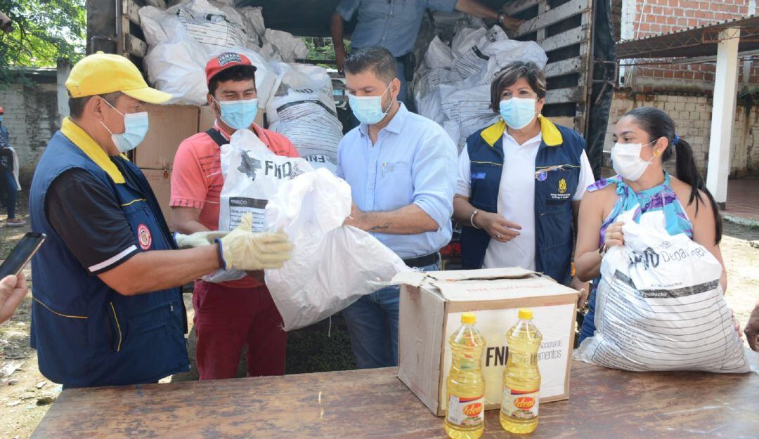 Debido a la creciente del Río Magdalena y el Río Cabrera, pescadores del municipio de Villavieja se vieron afectados en la ola invernal 2021.