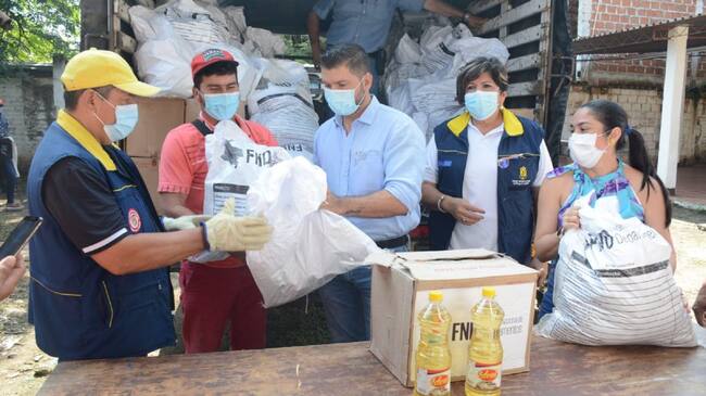 Debido a la creciente del Río Magdalena y el Río Cabrera, pescadores del municipio de Villavieja se vieron afectados en la ola invernal 2021.
