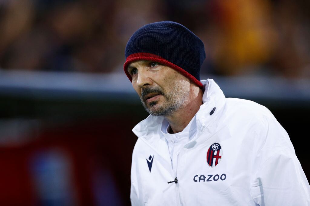 Sinisa Mihajlovic en un partido del Bolonia durante septiembre de 2022 (Photo by Matteo Ciambelli/DeFodi Images via Getty Images)