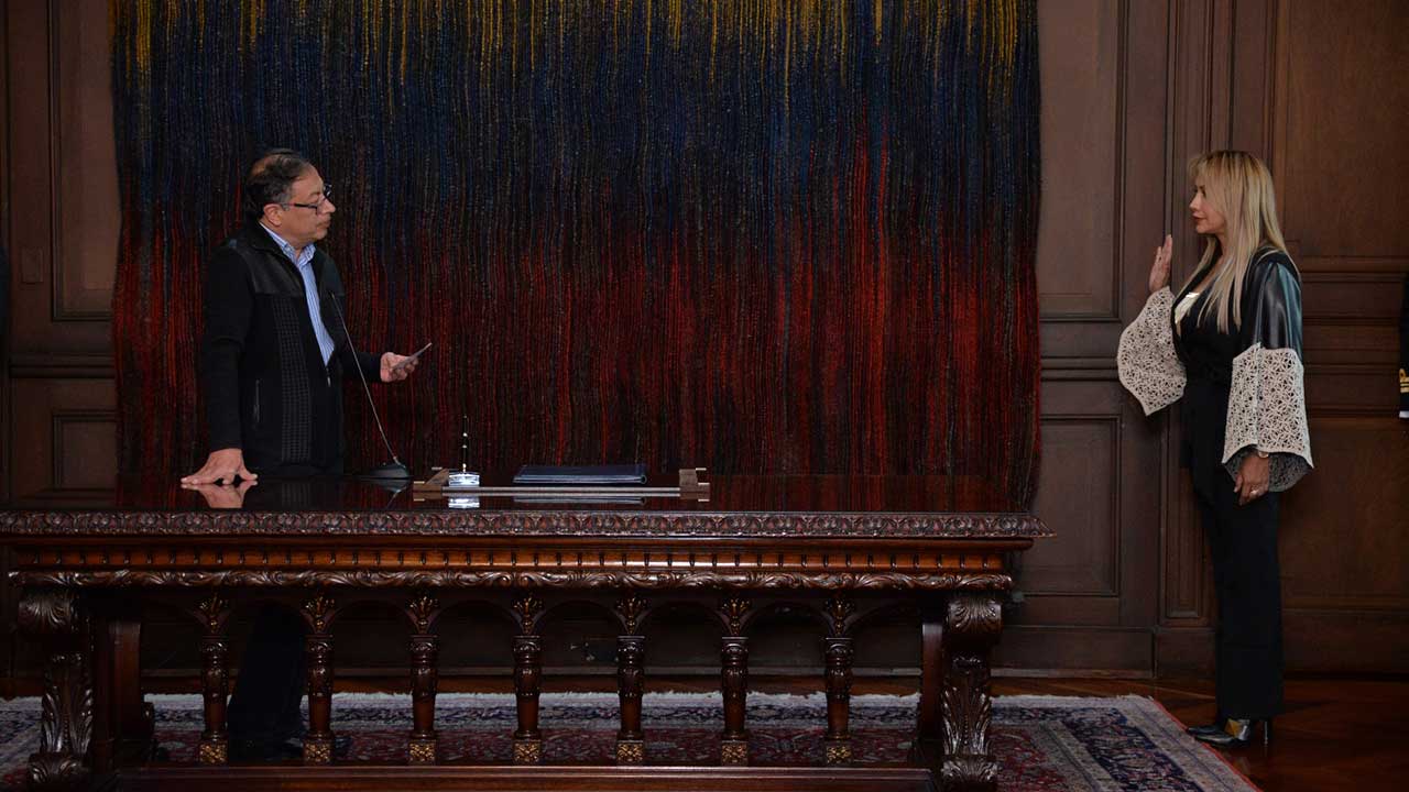 Consejera para las Regiones, Sandra Liliana Ortiz / Foto: Andrea Puentes - Presidencia.