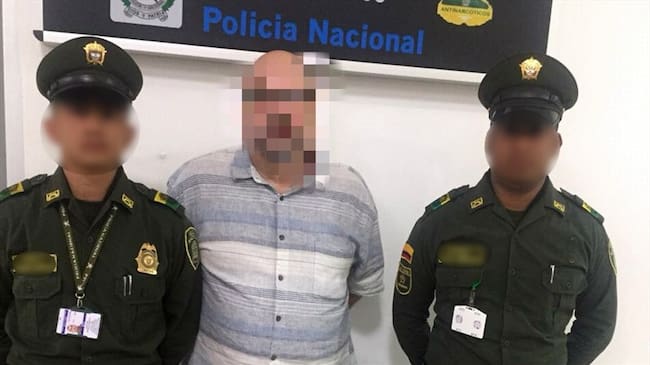 Un ciudadano estadounidense fue capturado por la Policía Antinarcóticos el Aeropuerto Internacional Rafael Núñez . Foto: Cortesía