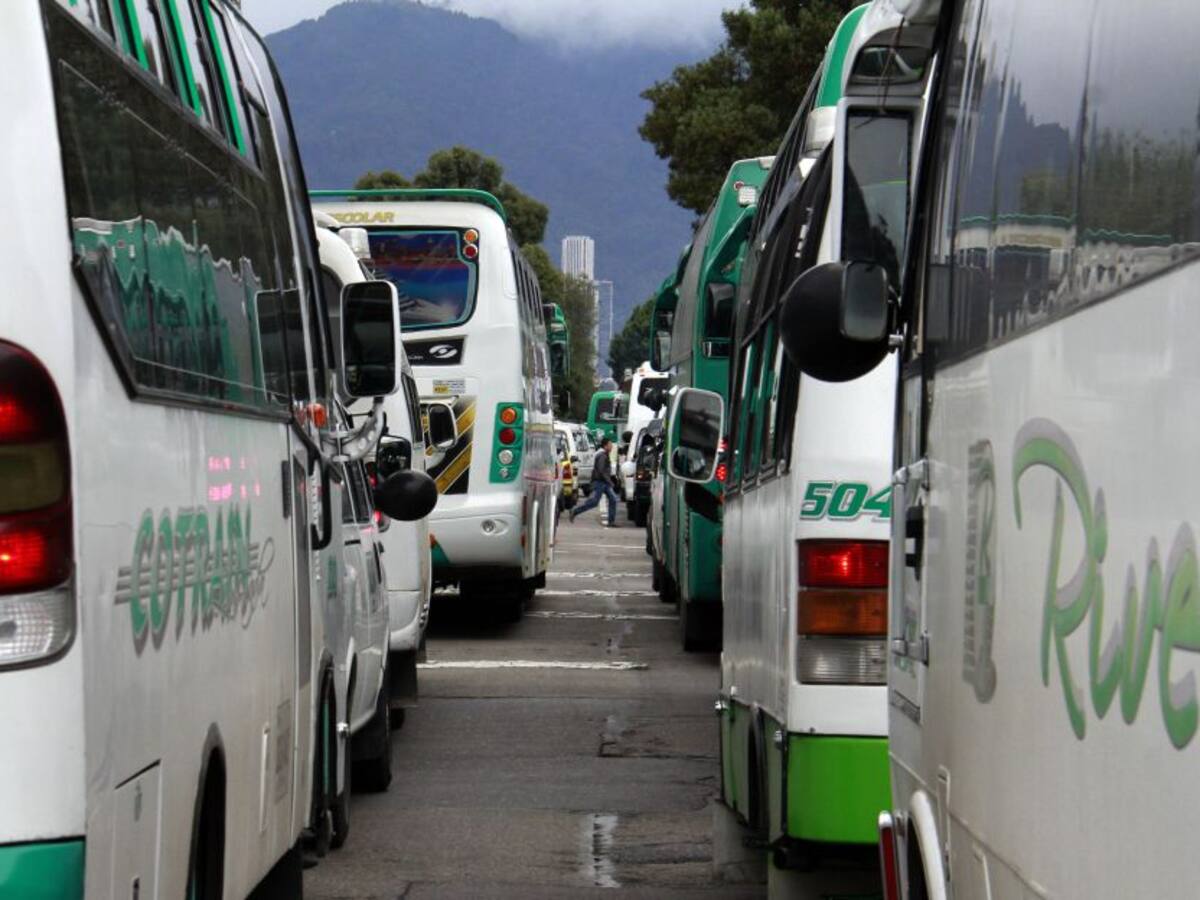 Fue reactivado el carril para rutas escolares en el norte de Bogotá
