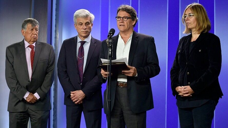 Gustavo Bell, jefe negociador del gobierno. Foto: Presidencia