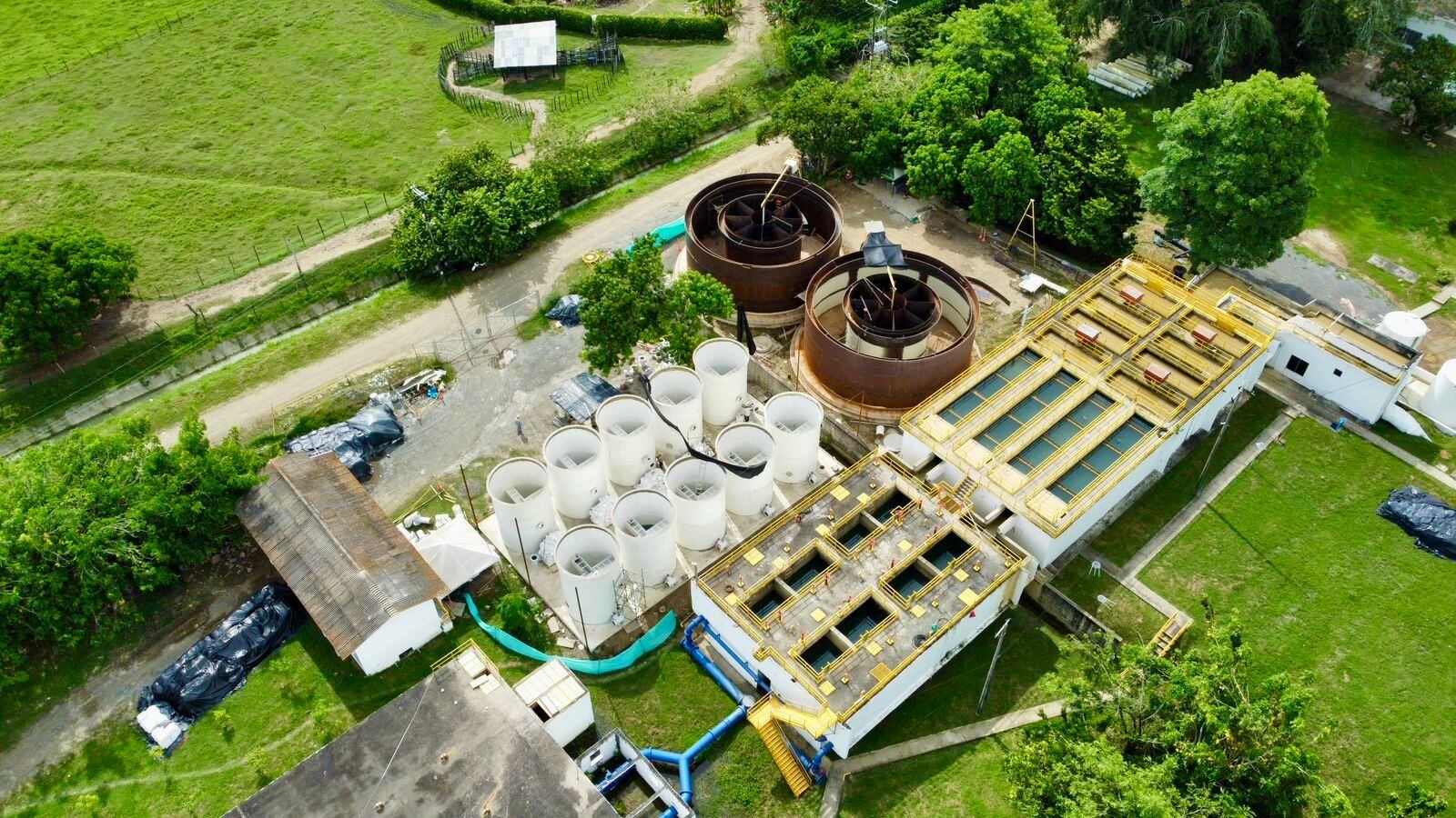 Veolia construye una nueva planta de potabilización para Montería.