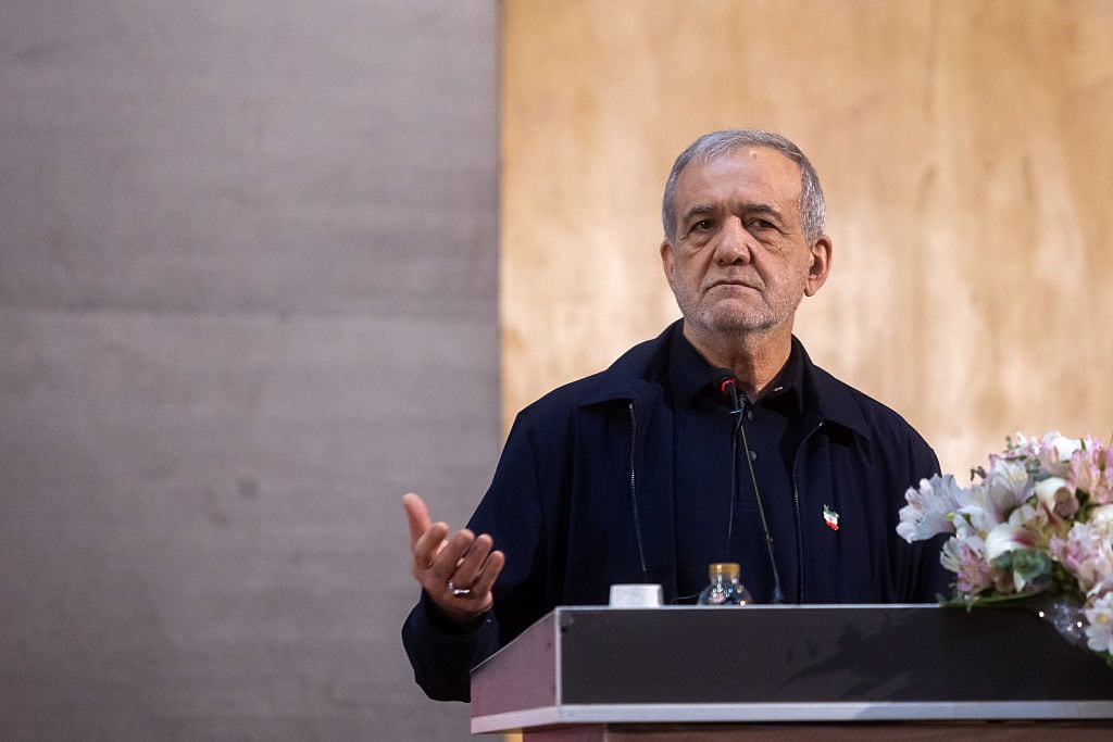 Masoud Pezeshkian. Foto: Foad Ashtari / SOPA Images / LightRocket via Getty Images