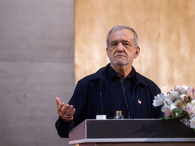 Masoud Pezeshkian. Foto: Foad Ashtari / SOPA Images / LightRocket via Getty Images