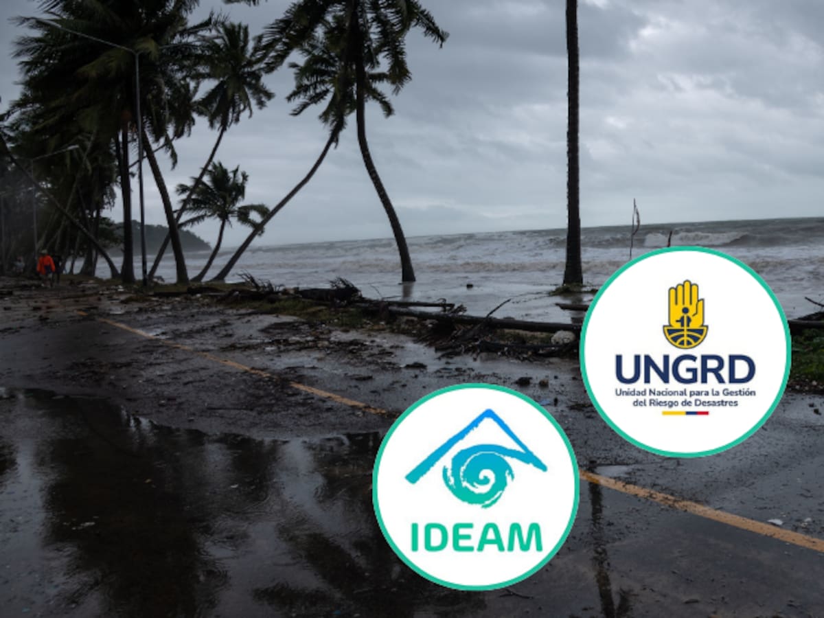 Estas son las zonas afectadas por la temporada de cliclones, según IDEAM y UNGRD